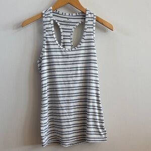 Striped Racerback Workout Tank – Women’s Activewear